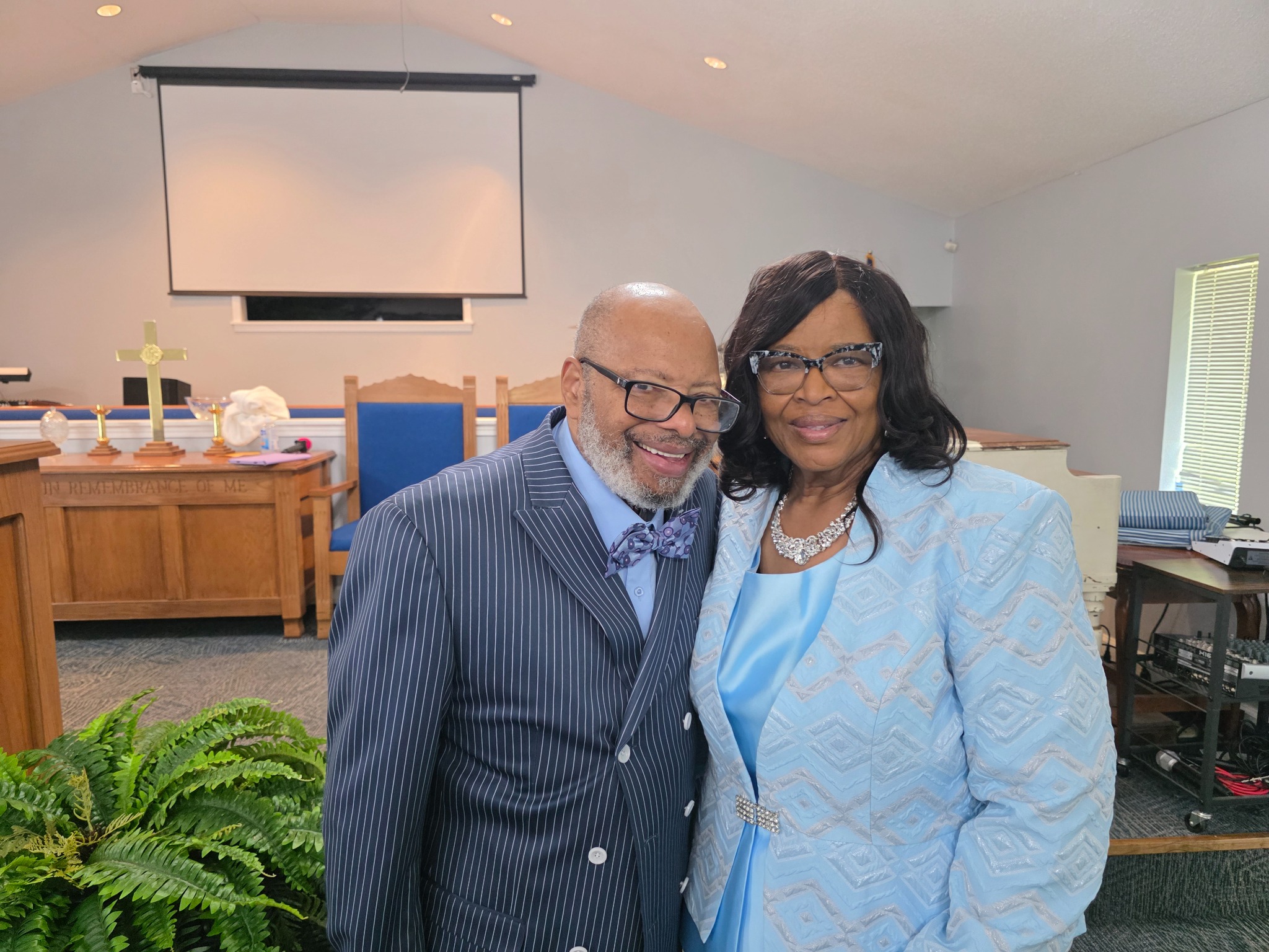 Elder Michael C. Goins, Sr., Pastor and Missionary Dorothy A. Goins, First Lady